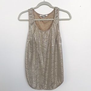 Beloved Forever 21 Gold Top